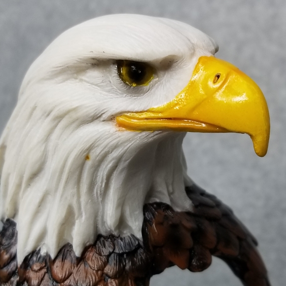 American Bald Eagle Salt & Pepper Shaker Caddy DWK 2014 - Picture 6 of 12
